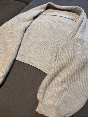 Batwing Sleeve Drop Shoulder Half Sweater